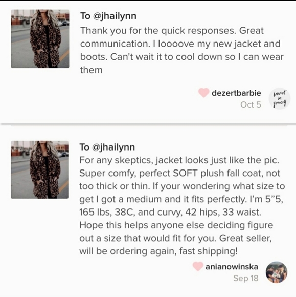 Leopard Faux Fur coat - Picture 4 of 9